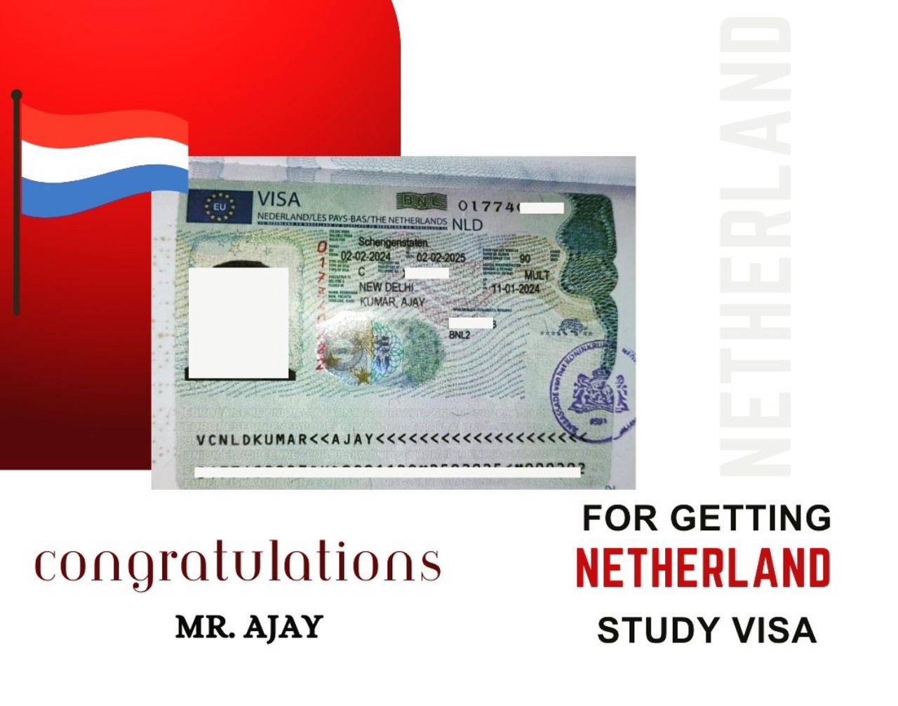 Mr. Ajay - Visa Assistance